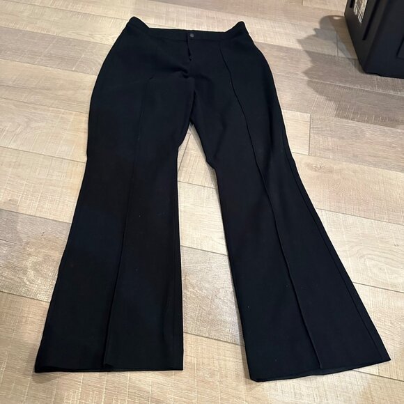 GAP WOMENS 14 TALL BLACK BOOTCUT CHINO PANTS - Picture 2 of 8